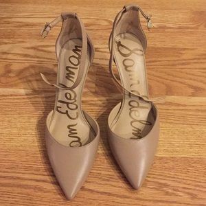 Nude Sam Edelman Harlow heels 9W